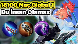 18100 Maçlı Global 1 Fanny Bu İnsan Olamaz Yuhhh Öğretici Analiz Mobile Legends