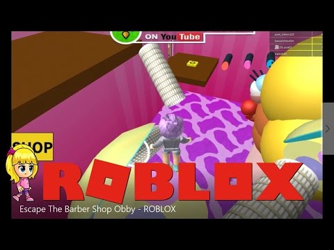 Escape The Barber Shop Obby Roblox Never Give Up Youtube - 1000mega fun obby roblox imagenes