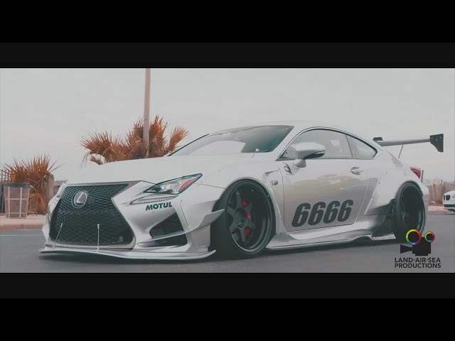 Rocket Bunny Pandem Lexus RCF x ARMYTRIX Exhaust x Cars & Coffee