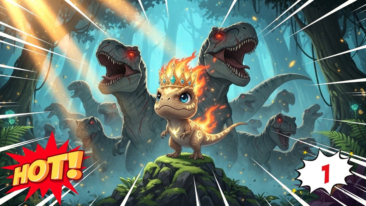 🎬1 - Terlahir kembali di Dunia Jurassic, berevolusi tanpa batas từ seekor bayi Tyrannosaurus Rex