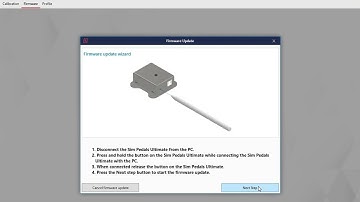 Heusinkveld Ultimate+ firmware update proces