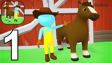 Horse Life - Gameplay Walkthrough Part 1 Stickman Horse World Simulator Video Game (iOS, Android)