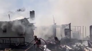 Crews respond to house fire in Valley View area of Roanoke on Friday