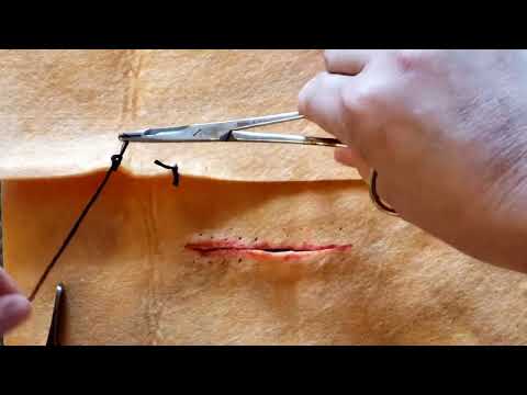 Suture Pattern:  Simple Continuous