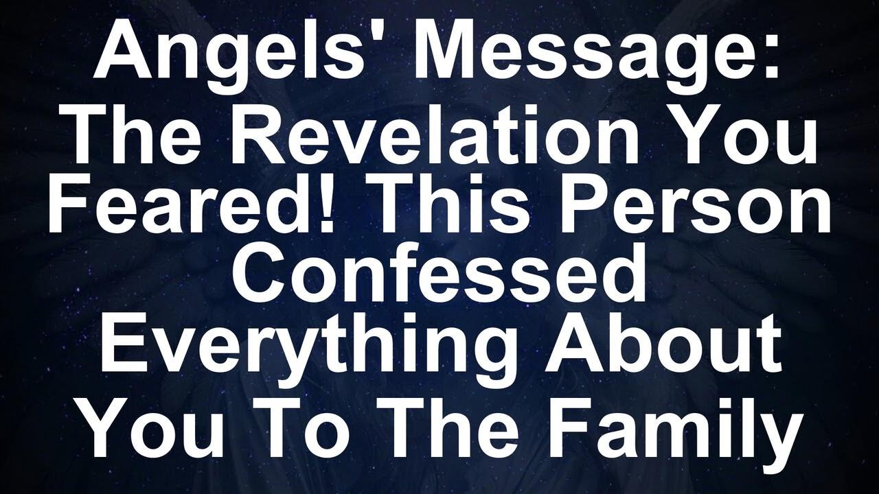 Angels' Message The Shocking Revelation You Never Expected! Who