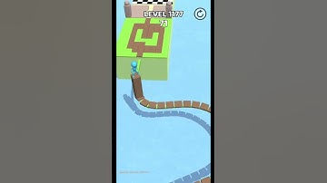 Gameplay top mobile games Relaxing n satisfying game iOS/ANDROID Stacky Dash  #gameplay Level 1177