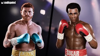 Canelo Álvarez vs Sugar Ray Leonard: Undisputed Boxing Game - Full Fight Gameplay!