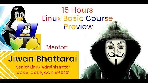 IT EDUCATION NEPAL कम्प्युटरशिक्षा सबैको लागि | Live Stream 15Hours Linux Basic  Course Preview