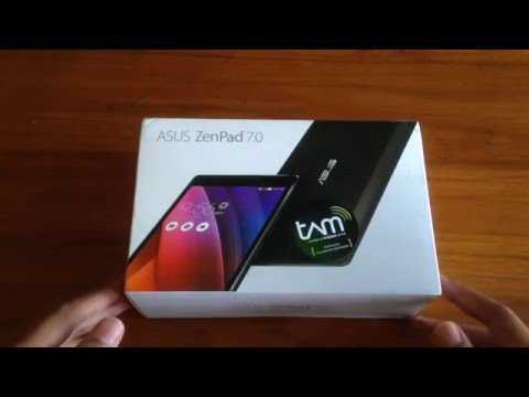 Unboxing ASUS ZenPad 7.0 Z370CG