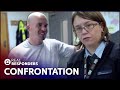 Man Jumps Out Window Onto His Back To Avoid Immigration Officers | UK Border Force | Real Responders