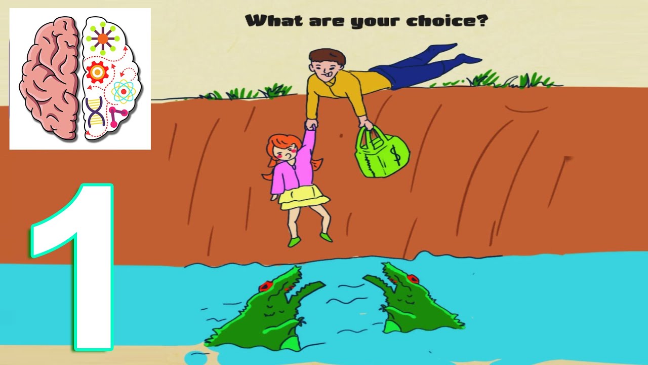 Brain Crazy IQ Challenge Puzzle Gameplay Walkthrough Part 1 Level 1-60 (IOS/Android)