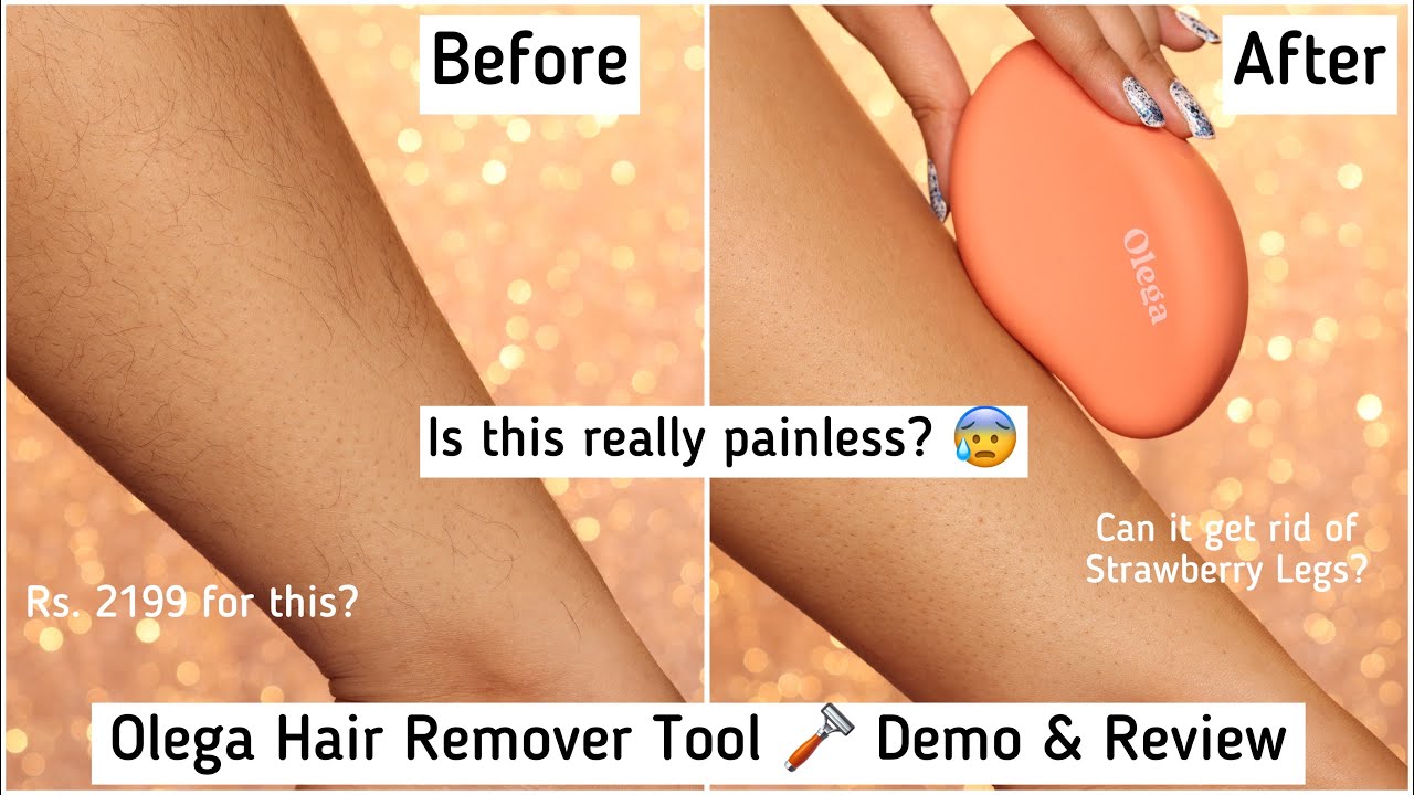 Olega Painless Hair Remover Review & Demo || Why is this Tool so 