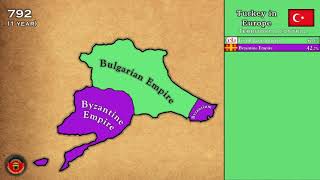 History Of European Turkey Since 700 Bc - Every Year