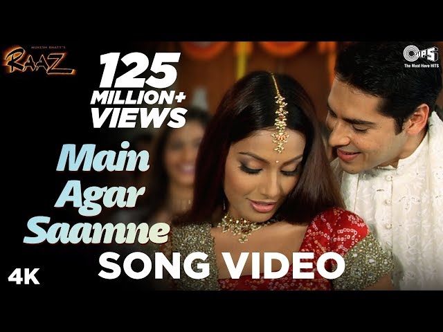 Main Agar Saamne Song Video - Raaz | Dino Moreo & Bipasha Basu | Abhijeet & Alka Yagnik class=