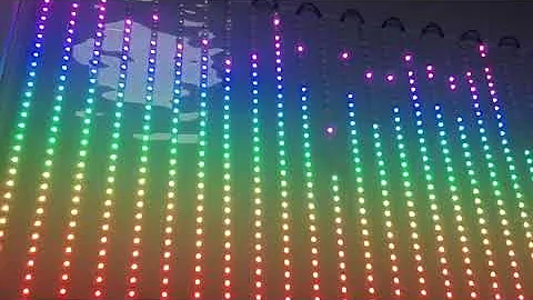 DC12V WS2815 Individually Addressable Dream Color Led Strips Work With Music Spectrum Controller.