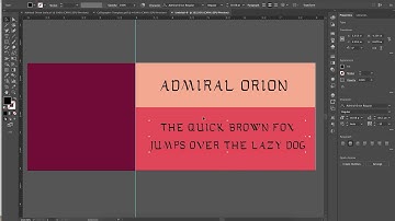 Type Specimen Tutorial