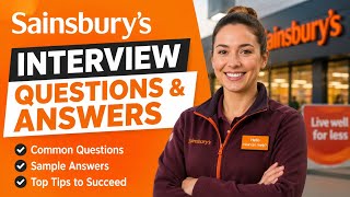 Sainsbury’s Interview Questions &amp; Answers | Sainsbury’s Hiring Assessment  Test |