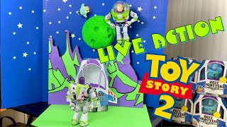 Live Action Toy Story 2 Buzz Fights Utility Belt Buzz