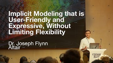 Implicit Modeling that is user-friendly and expressive, without limiting flexibility - Joseph Flynn
