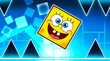 SpongeBob Plays GEOMETRY DASH...