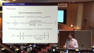 Alexandru Gheorghiu - Robustness and device independence of verifiable blind quantum computing