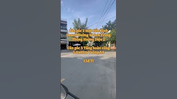 Căn góc 2 mặt tiền kinh doanh thông Hoàng Diệu 2 #khoinhadep #nhathuduc #hoangdieu2
