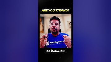Are You Strong? || #amitkhurana #shorts #gate2026 #gatecse #motivation