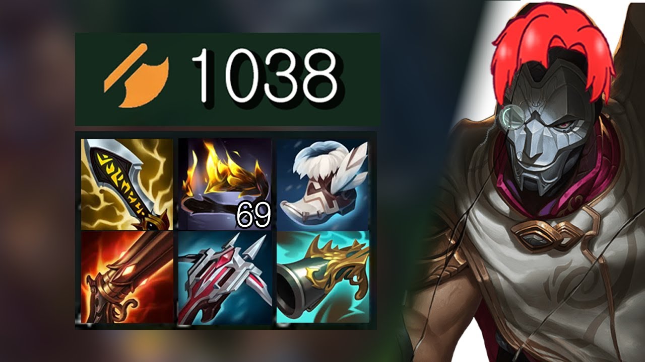 총알 한 발 한 발에 살의를 담아 쏘는 공격력 1038 미드 진 (제라스 길게있음)