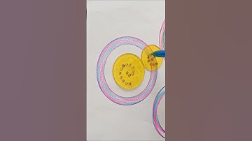 Reverse spirograph #spirograph #circle#reverse #music