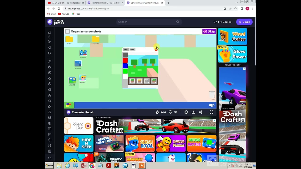 computer repair YouTube