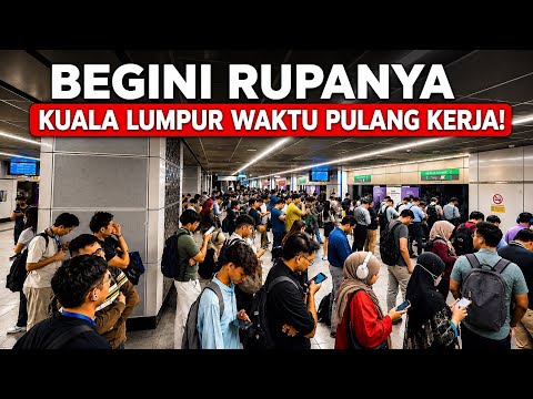 TAK SANGKA BEGINI KUALA LUMPUR WAKTU PULANG KERJA! #MalaysiaVlog
