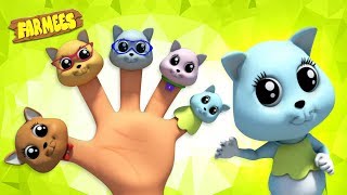 Kitten Finger Family Nursery Rhymes For Babies And Kids Songs Cartoon Videos