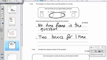 AQA Maths Higher Nov 2014 Non Calc Q4