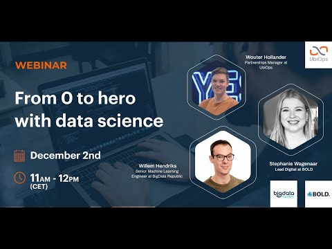 From zero to hero with data science | with BOLD.digital and BigData ...