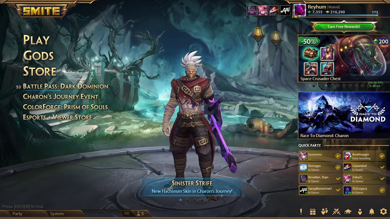 Scrims v Immortal Sunbreakers