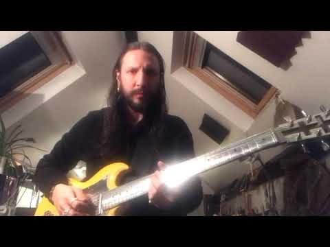Raga Chandrakauns in C for barytone electric guitar, FY6 Fuzz and reverb.