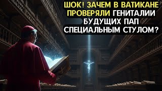 видео: ШОК! ЗАЧЕМ В ВАТИКАНЕ ПРОВЕРЯЛИ ГЕНИТАЛИИ БУДУЩИХ ПАП СПЕЦИАЛЬНЫМ СТУЛОМ? картинка: ШОК! ЗАЧЕМ В ВАТИКАНЕ ПРОВЕРЯЛИ ГЕНИТАЛИИ БУДУЩИХ ПАП СПЕЦИАЛЬНЫМ СТУЛОМ?