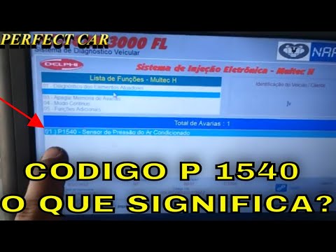 CARLOS - CODIGO DE FALHA P1540 O QUE SIGNIFICA. LINHA GM