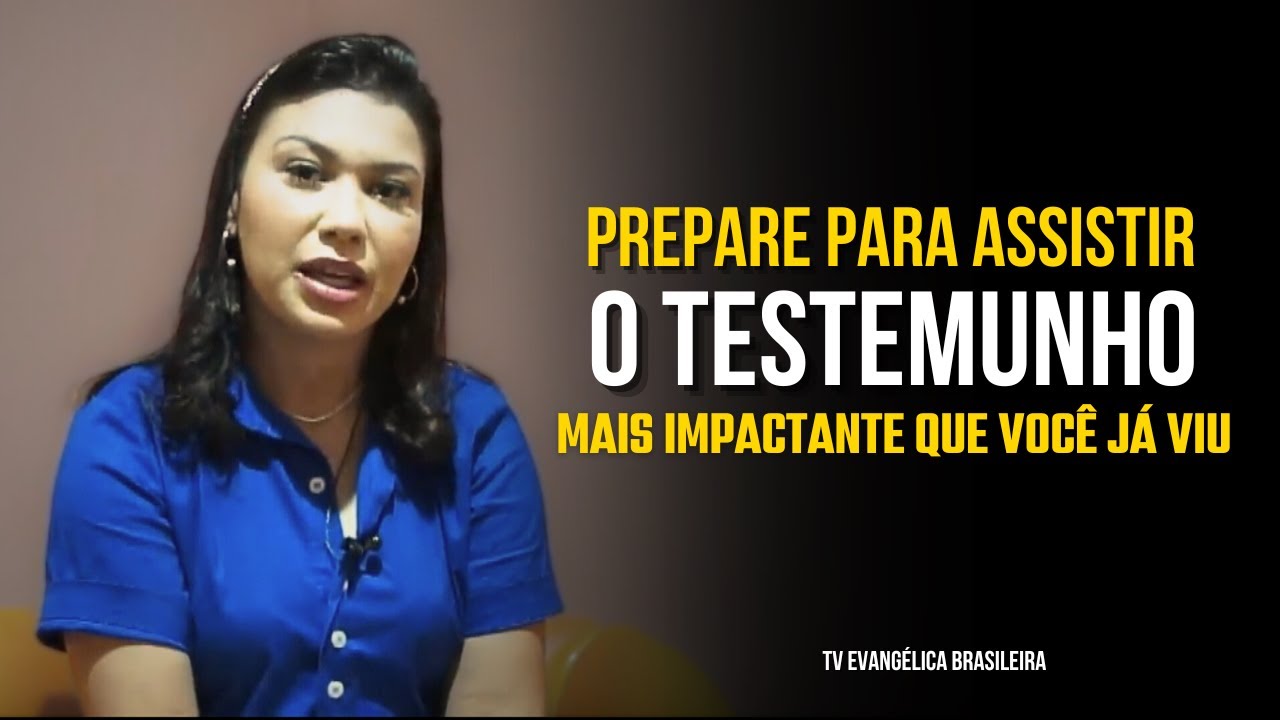 Prepare para assistir o testemunho mais impactante que você já viu - Cantora Sarah Lorrayne