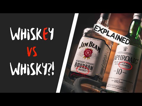 WHISKY vs WHISKEY - What&rsquo;s the difference?! World whisk(e)y types EXPLAINED