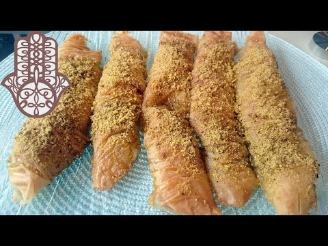 Baklawa roulé aux