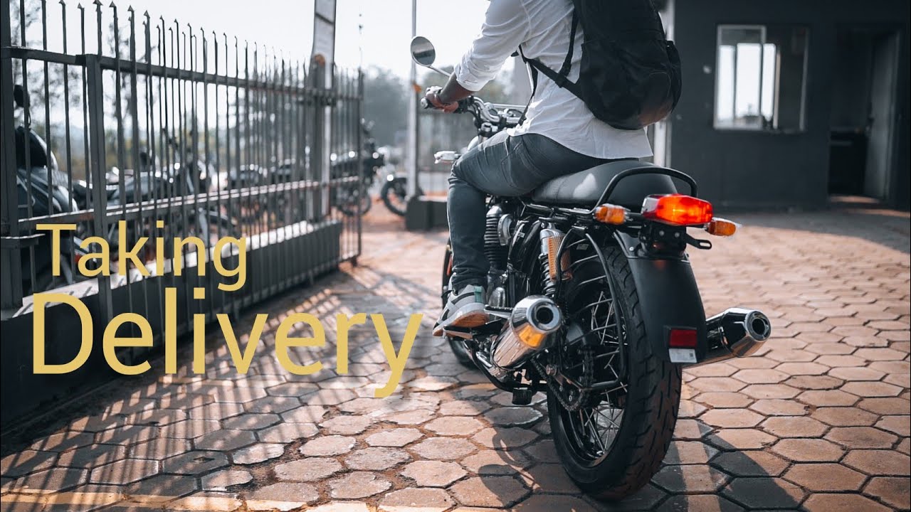 Taking delivery of New INTERCEPTOR 650 | VlogsByVishal