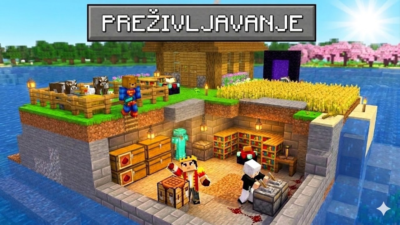 PRAVIMO TAJNU SOBU U NAŠEM MINECRAFT PREŽIVLJAVANJU! ep.7