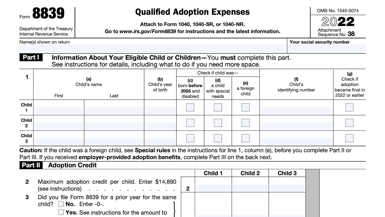 irs-form-8839-walkthrough-qualified-adoption-expenses-youtube