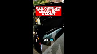 Client Returns Urus After 8 Day Rental Entire Depo Taken