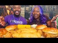 FISH FRY FRIDAY MUKBANG!!! POPEYES NEW CAJUN FLOUNDER FISH SANDWICH + CAPTAIN D'S BATTERED FISH 먹방