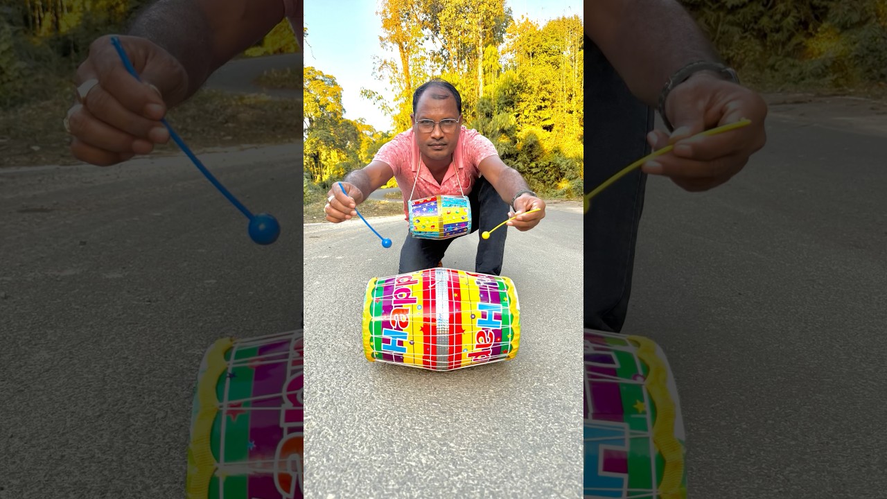 rewrite this title Two drum 🥁 testing | #shortfeed #drums #viralvideo