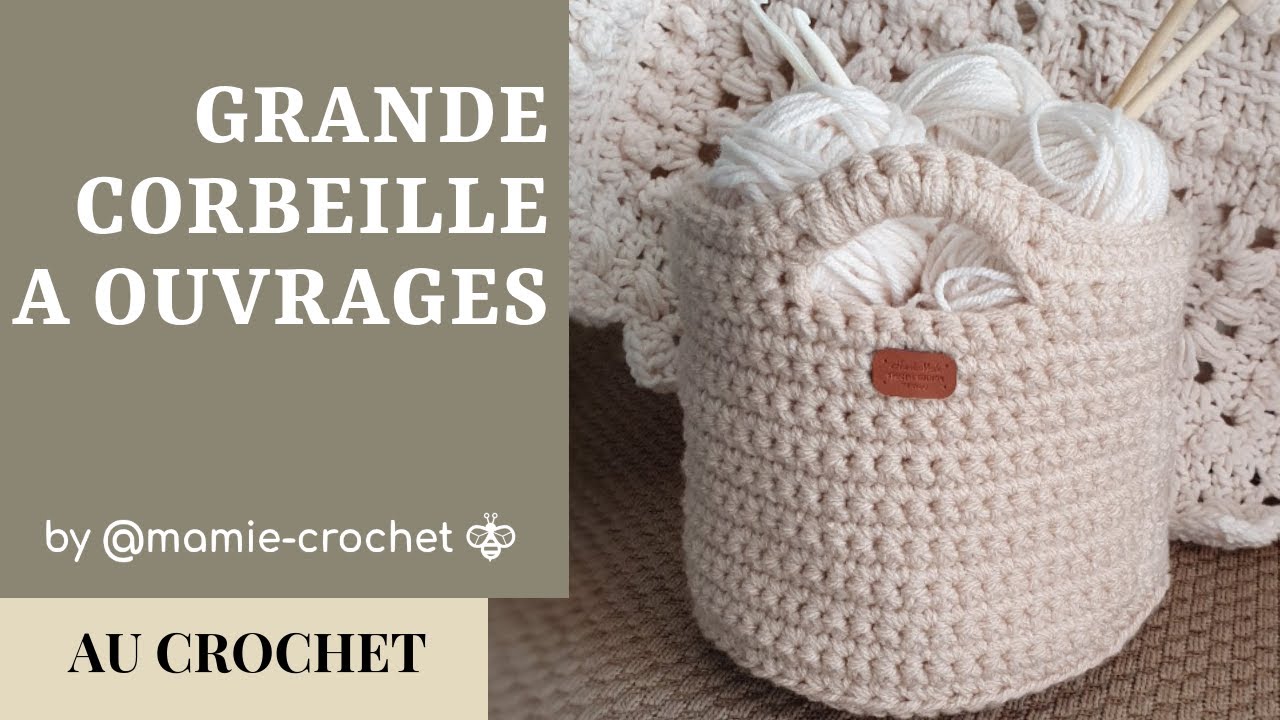 Kit Crochet - Panier de Rangement - DMC