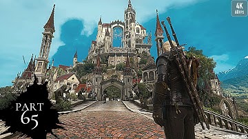 THE WITCHER 3 Next Gen Part 65 Gameplay  [ 4K 60FPS RAYTRACING] - No Commentary