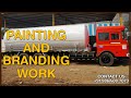Spray Painting and Branding Application | Tanker, Truck, Dumper, Container corrosion resistant Paint
